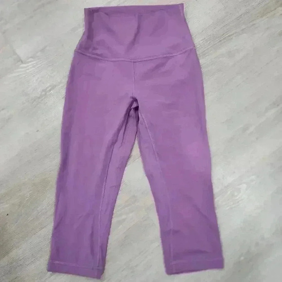 lululemon athletica Pants - Lululemon Women's Align Ankle-Length Leggings Lavender Size 4